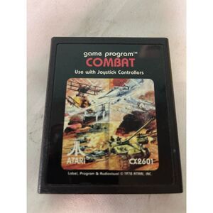 Atari 2600 Combat Game Cartridge - Classic Retro Gaming Collectible‎